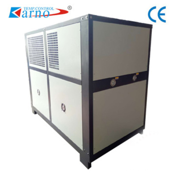 Air cooled modular cooling and heating unit